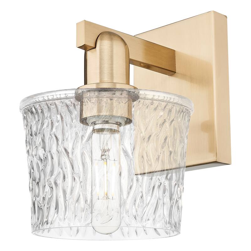 Innovations Lighting Endless Possibilities Arcadia - Niagara - 1 Light 7" Sconce - Champagne Bronze