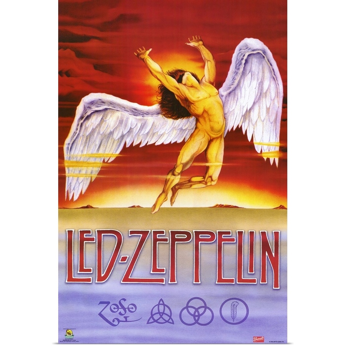 LED ZEPPELIN 当時物パネルポスター LED ZEPPELIN 当時物パネルポスター Pin by Jerry Ray on