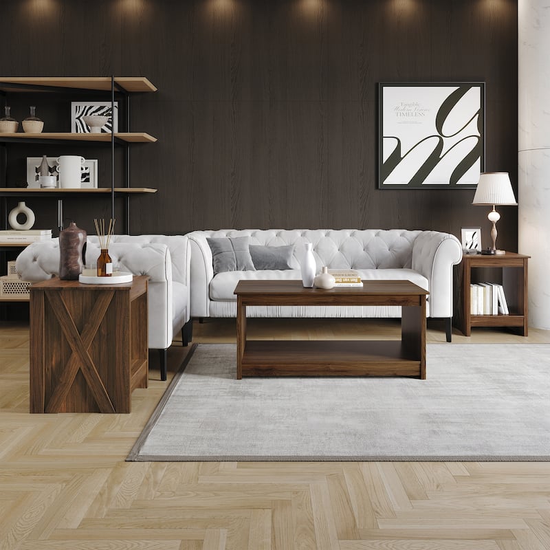 CraftPorch Contemporary Coffee Table Set