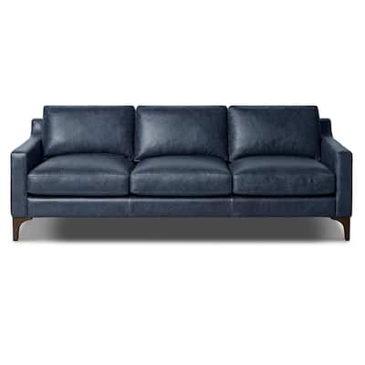 Poly & Bark Sorrento Sofa - Full Grain Genuine Italian Leather