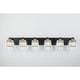 preview thumbnail 8 of 9, 6/7 Light Bathroom Vanity Light Wall Sconce with Crystal Shade