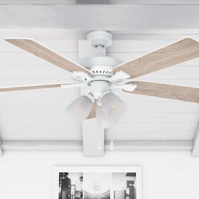 52" Prominence Home Stannor Indoor Ceiling Fan, Espresso Bronze - 52