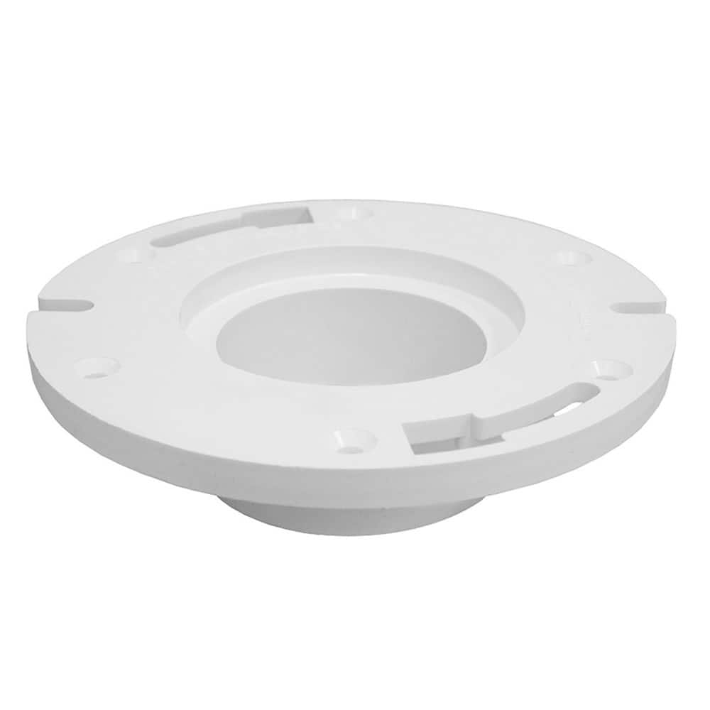 Jones Stephens C51350 3 PVC SPGT Fitting Closet Flange Less Knockout