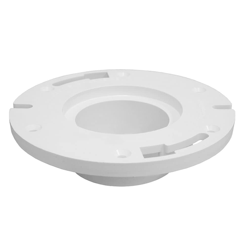 Jones Stephens C51350 3 PVC SPGT Fitting Closet Flange Less Knockout