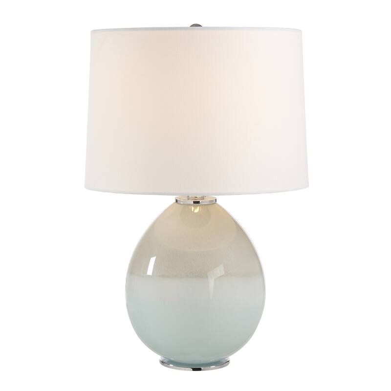 Everren Calais 19.0" Height Table Lamps, Light Blue