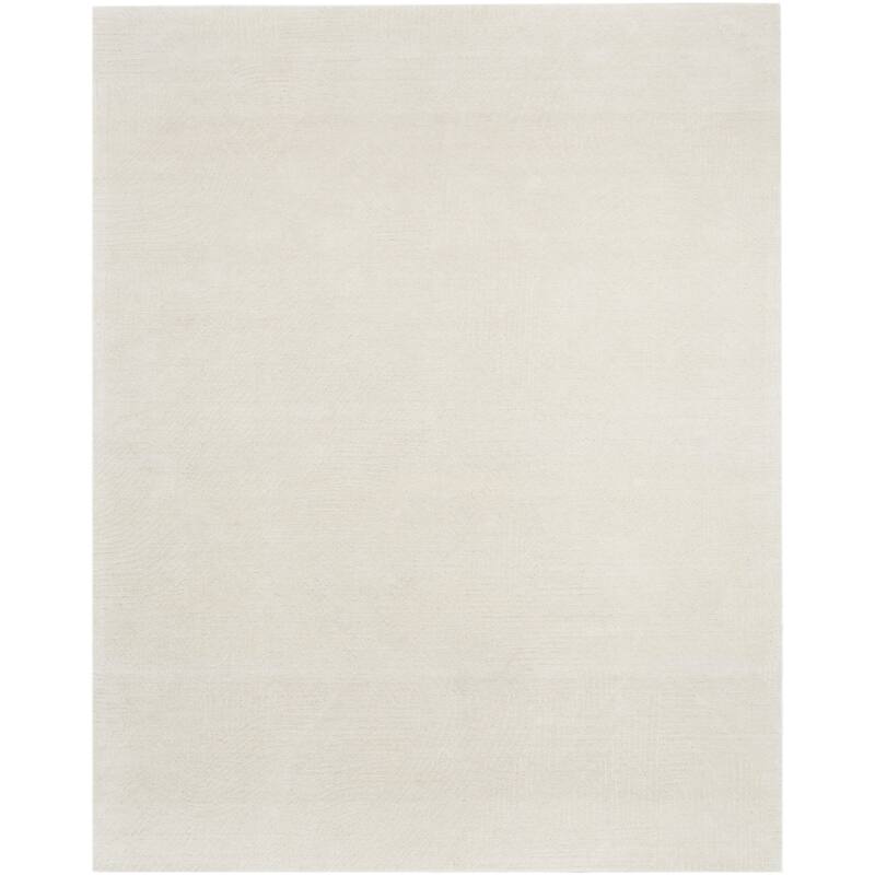 DKNY Pure Patterns Indoor only Abstract Area Rug - Ivory - 8' 6" x 11' 6" - Rectangle