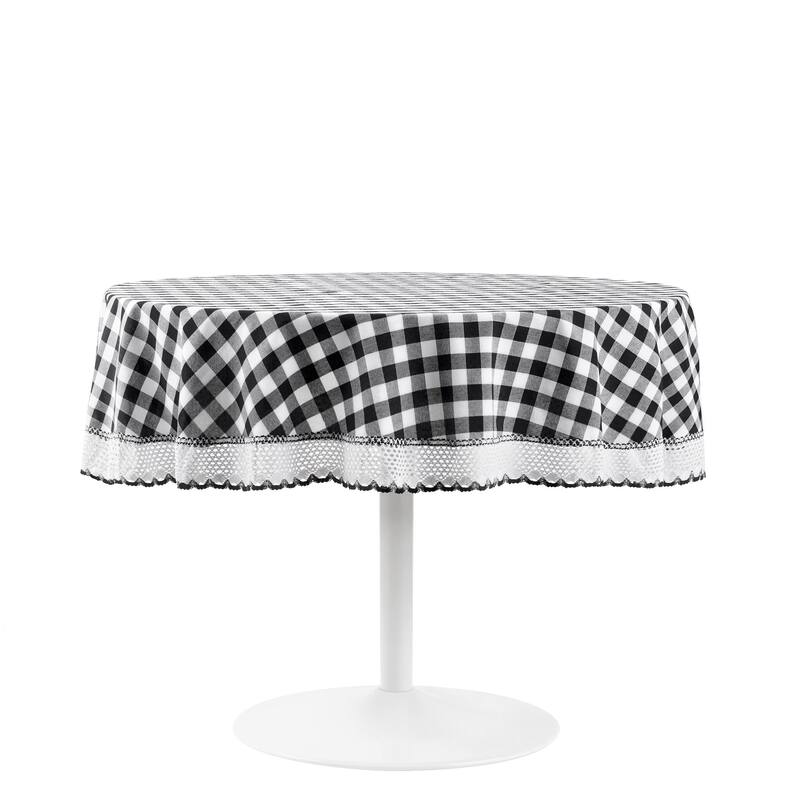 Achim Buffalo Check Tablecloth