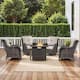 Option Brown Wicker / Beige Cusion