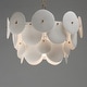 preview thumbnail 5 of 4, Maxim 12824WT Isla 4 Light 21" Wide Waterfall Chandelier