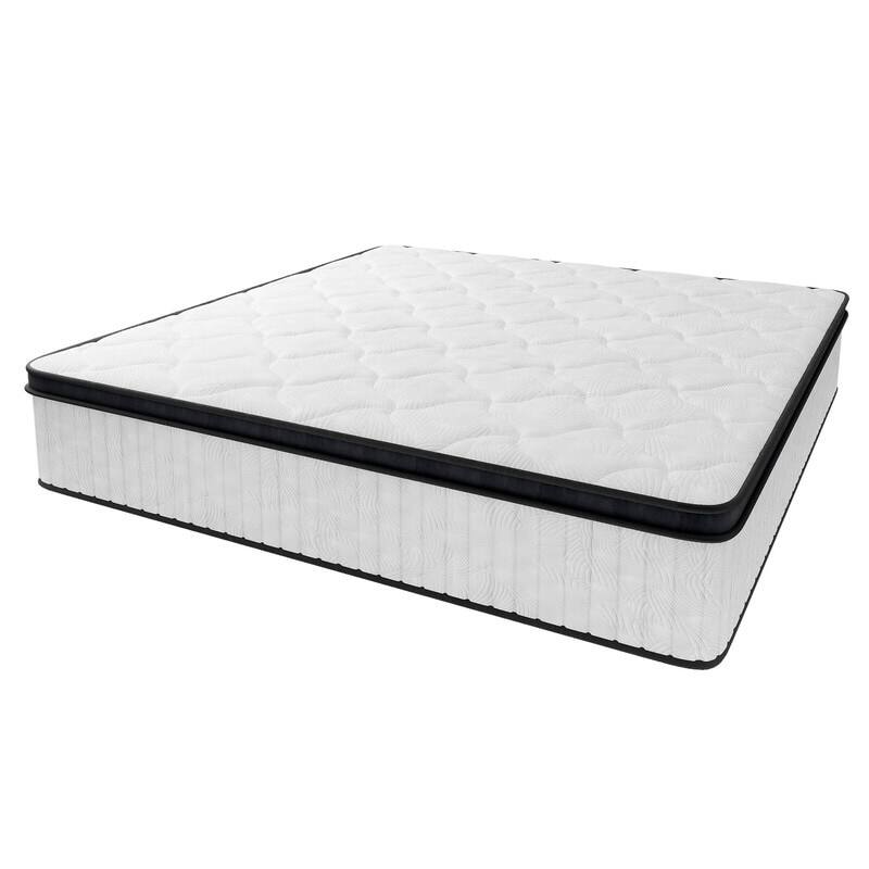 12in Gel Memory Foam Supportive Hybrid Mattress with CertiPUR US Certified