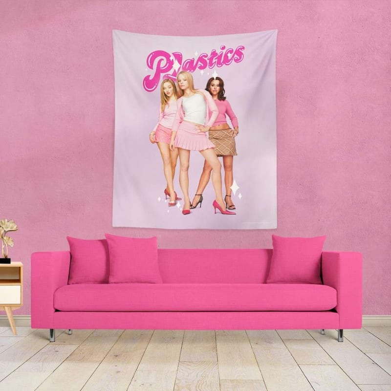 Mean Girls Plastic Fantastic Printed Wall Hangings - 50"x60"