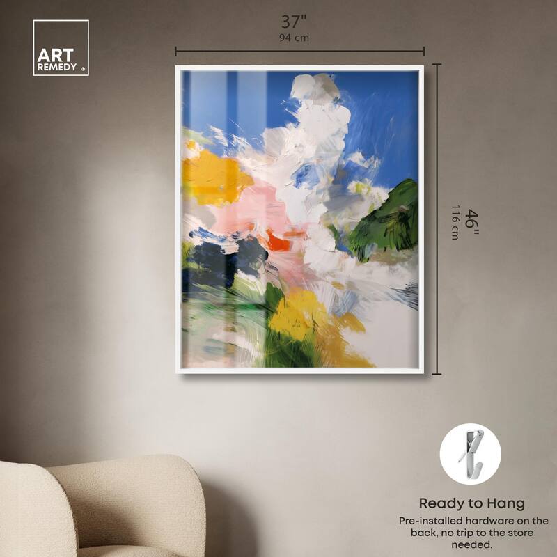 Clouds and Color II Shadowbox by Art Remedy