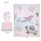 preview thumbnail 10 of 8, Lambs & Ivy Sea Dreams 3-Piece Dolphin/Turtle Nautical Baby Crib Bedding Set