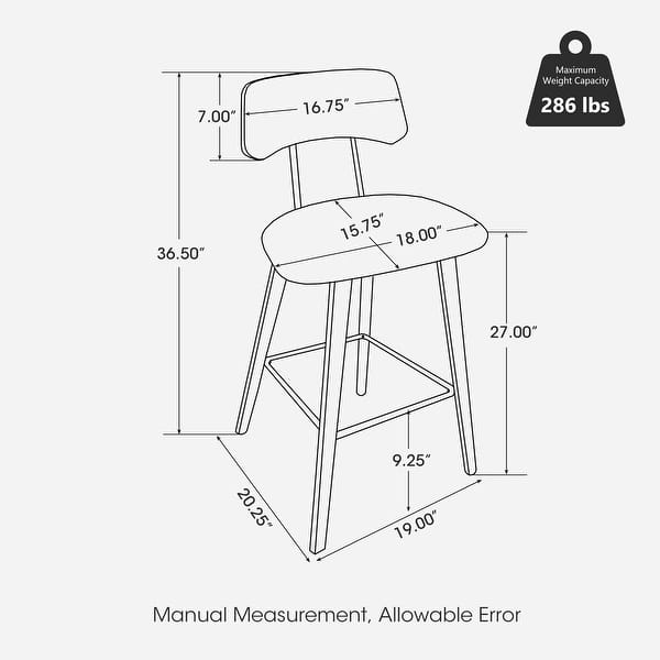 dimension image slide 3 of 6, Glitzhome Industrial Modern Adjustable Bar Table Rustic Steel 3-Piece Pub Sets