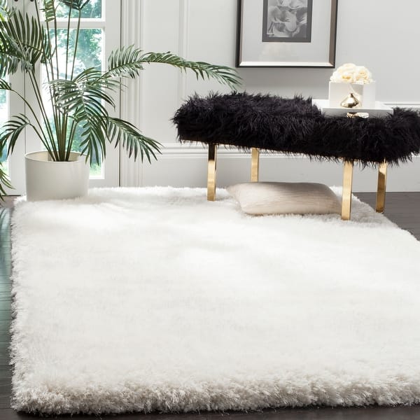 slide 2 of 88, SAFAVIEH Bahija Handmade Luxe Shaggy 3 inch-thick Area Rug