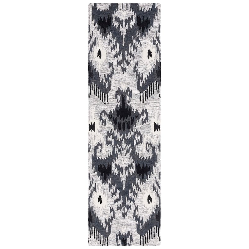 SAFAVIEH Handmade Ikat Engeltje Bohemian Wool Rug