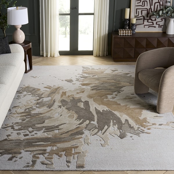 slide 2 of 30, SAFAVIEH Handmade Fifth Avenue Gabrieluta Mid-Century Modern Wool Rug