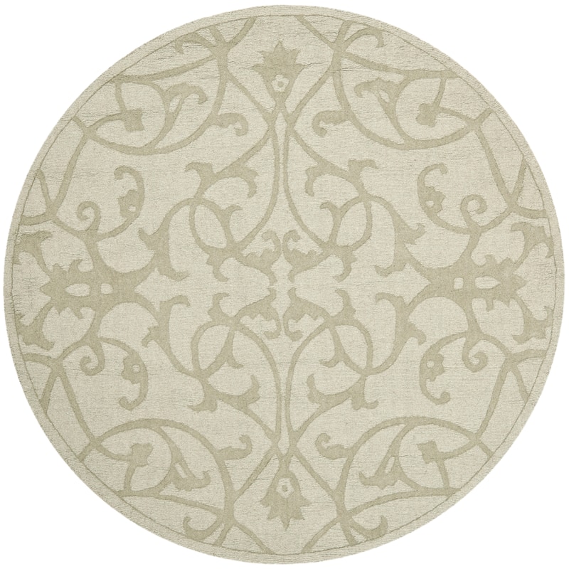 SAFAVIEH Handmade Impressions Anneluise Modern Scrolls Wool Rug