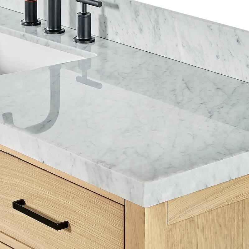 Ariel A067SCWRVO Cambridge 67" Free Standing Single Basin Vanity Set