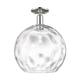 Option Polished Nickel / Clear Water Glass