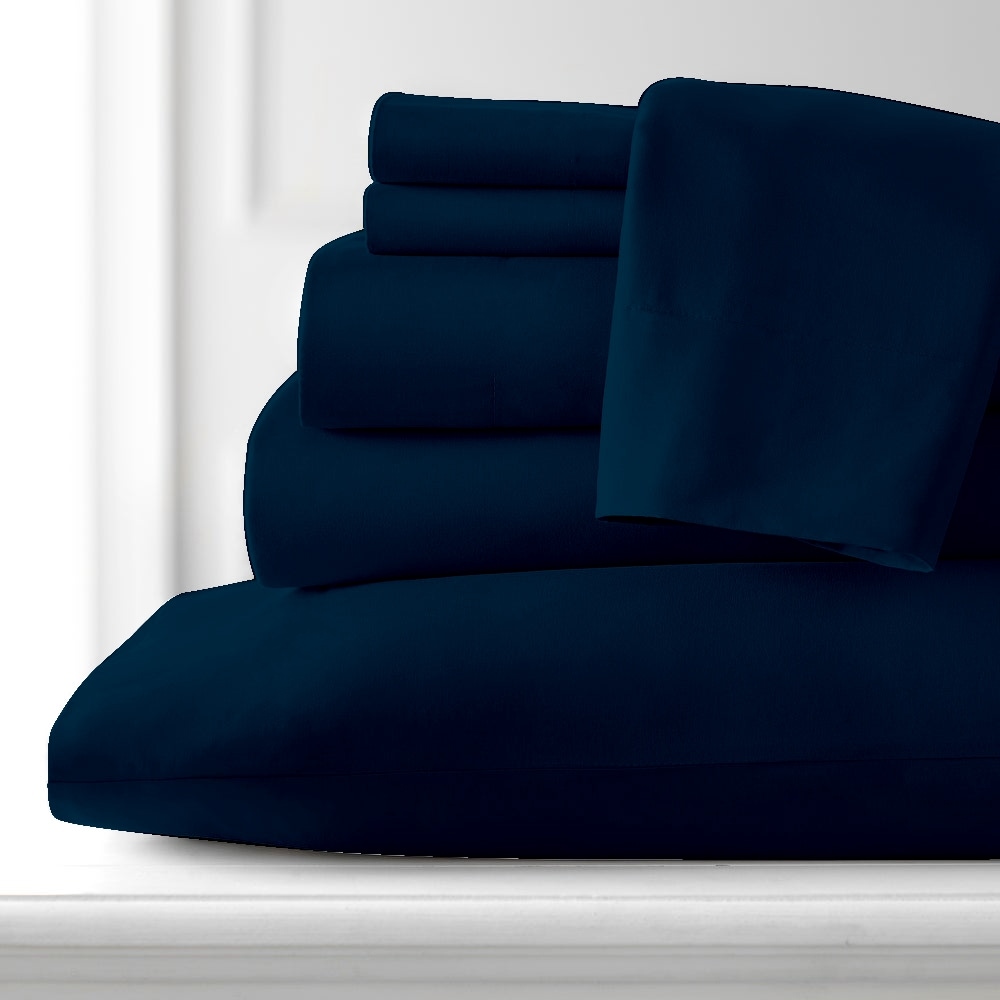 Luxury Hotel Collection Bamboo Rayon Bed Sheet Set - 6 Piece-image