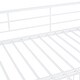 preview thumbnail 12 of 38, Unique Design Full over Full Size Metal Bunk Bed with Slide and Guardrails