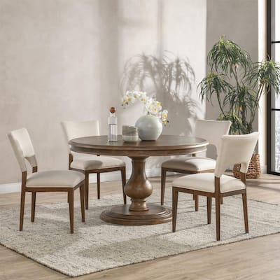 Adrienne 54" Round Dining Table by Kosas Home