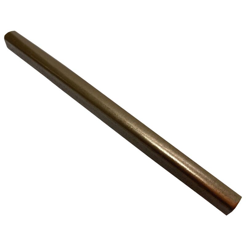 0.5 inch x 8 inch Matte Metallic Listello Wall Tile Trim