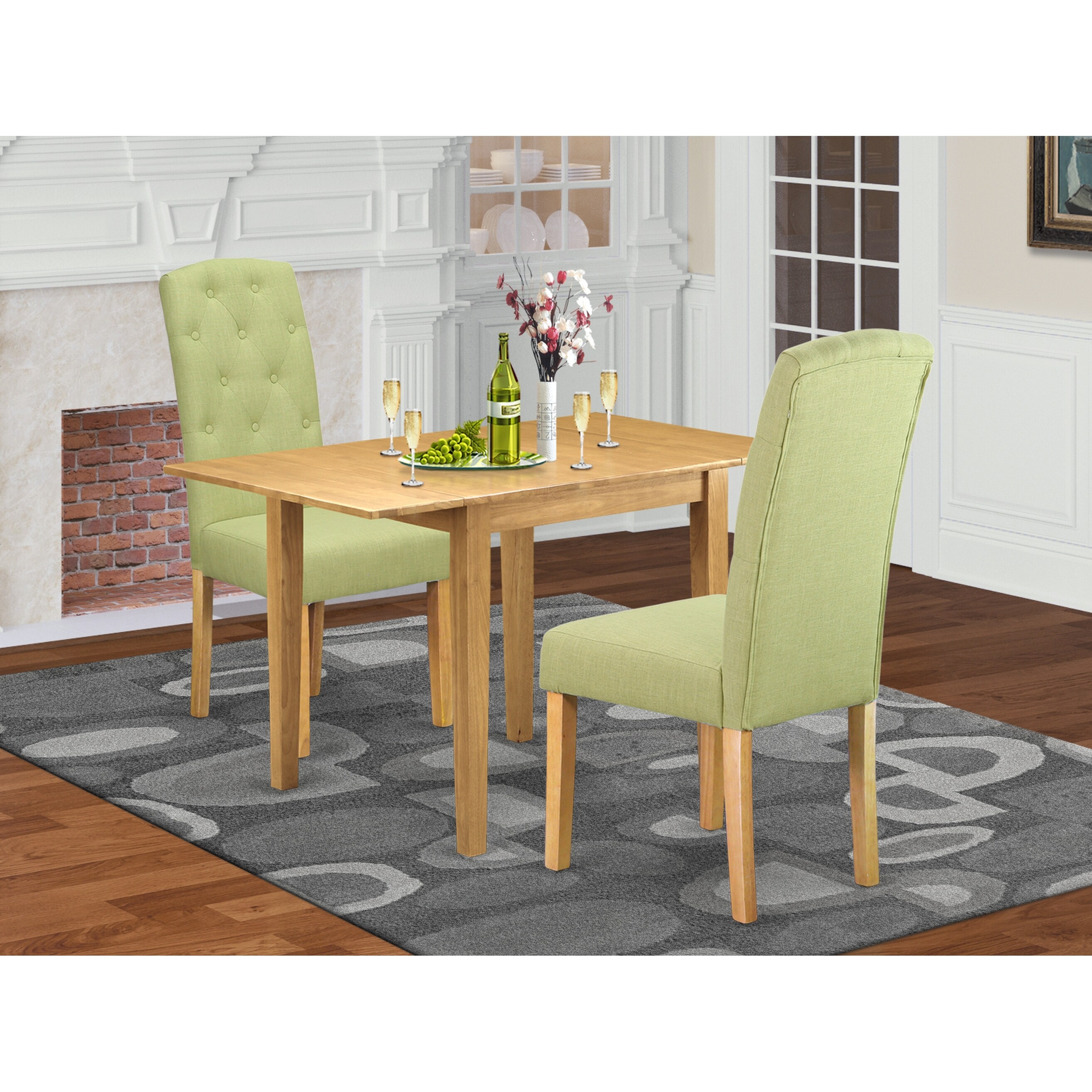 Lime Green Dining Room Chairs Kensington Green Dining Chair With