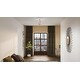 preview thumbnail 5 of 5, Quoizel Crescent Polished Nickel 4-light Semi-flush Mount