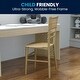 preview thumbnail 9 of 13, Set of 6 Children's Classic Resin Chiavari Chairs for All Occasions - 12"W x 12"D x 24.75"H