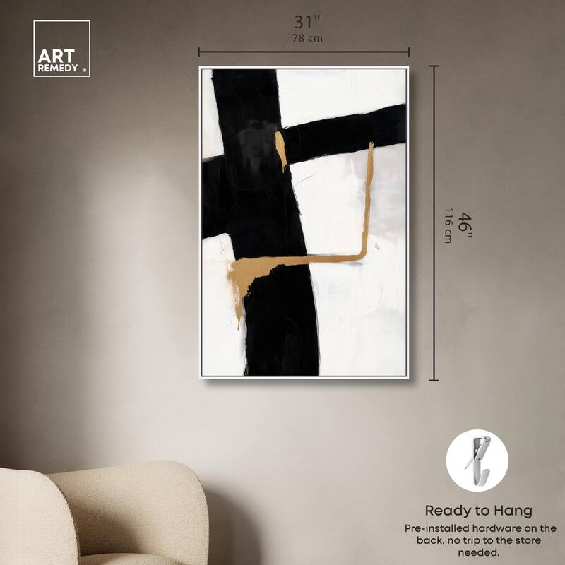 Dichotomy IV Canvas by Art Remedy