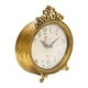 preview thumbnail 22 of 28, Decorative Pewter Mantel Clock