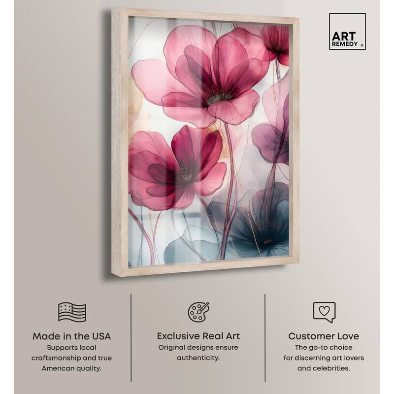 Filigree Flora II Shadowbox by Art Remedy