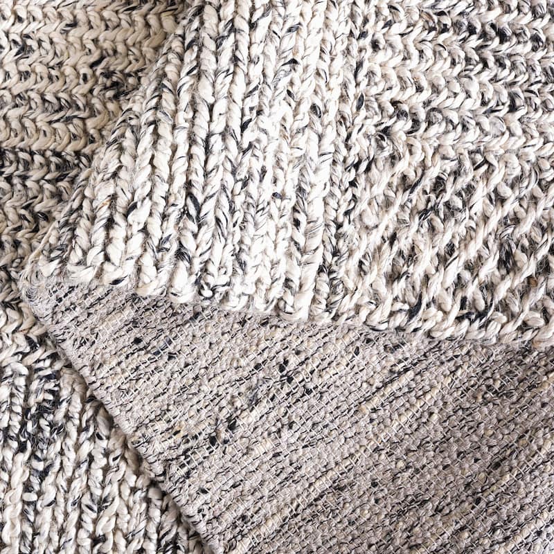 SAFAVIEH Handmade Natural Erltrud Fiber Farmhouse Hemp Rug