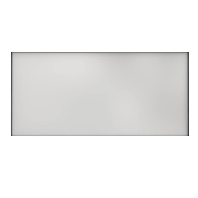 TOOLKISS Right Angle Aluminum Frame Bathroom Vanity Mirror with Clear Glass