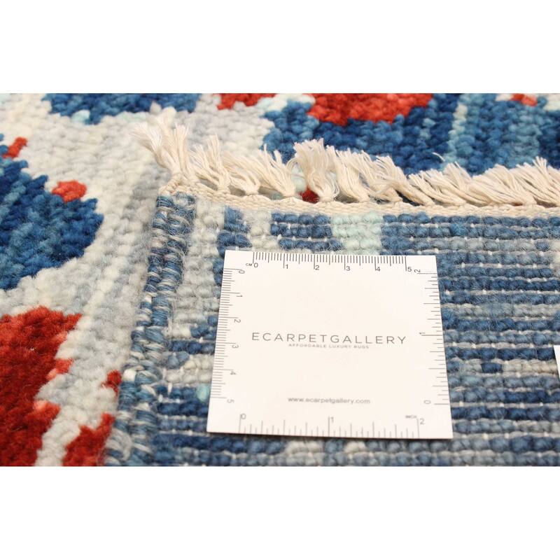 ECARPETGALLERY Hand-knotted Mystique Red Wool Rug - 3'0 x 5'0