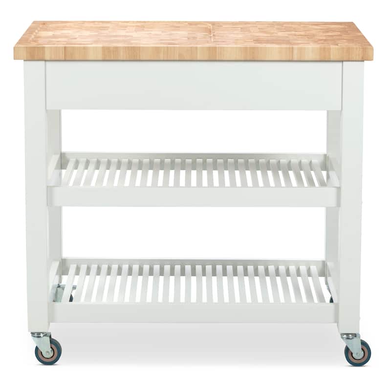 Chris & Chris Pro Chef Work Station Natural All Wood