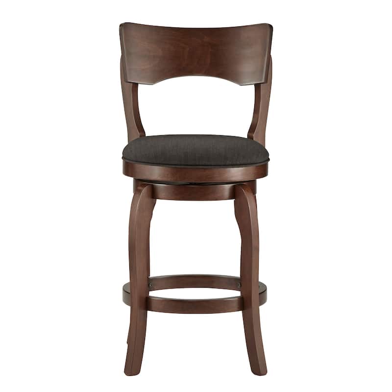 Verona Swivel 24-inch Counter Height Stool by iNSPIRE Q Classic