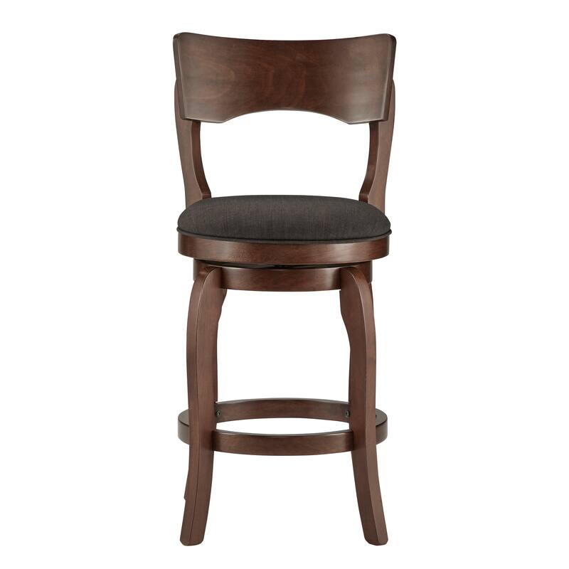 Verona Swivel 24-inch Counter Height Stool by iNSPIRE Q Classic