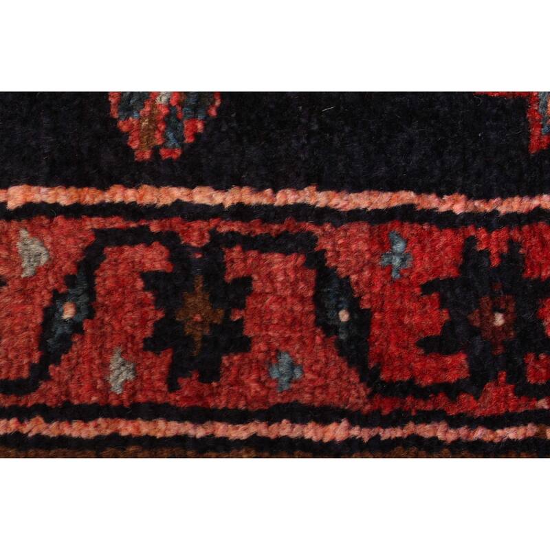 ECARPETGALLERY Hand-knotted Andelz Red Wool Rug - 4'2 x 7'3
