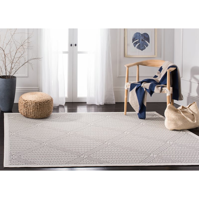 Martha Stewart by SAFAVIEH Washable Tetyana Indoor/ Outdoor Waterproof Rug