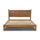 preview thumbnail 8 of 61, Grain Wood Furniture Shaker Solid Wood Panel Platform Bed Walnut - King