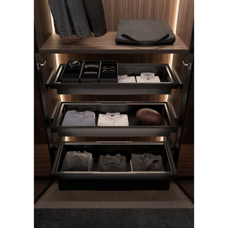 Rev-A-Shelf 5E220-3242-20-5-1 Edge 42-5/16" Wide Shallow Drawer for