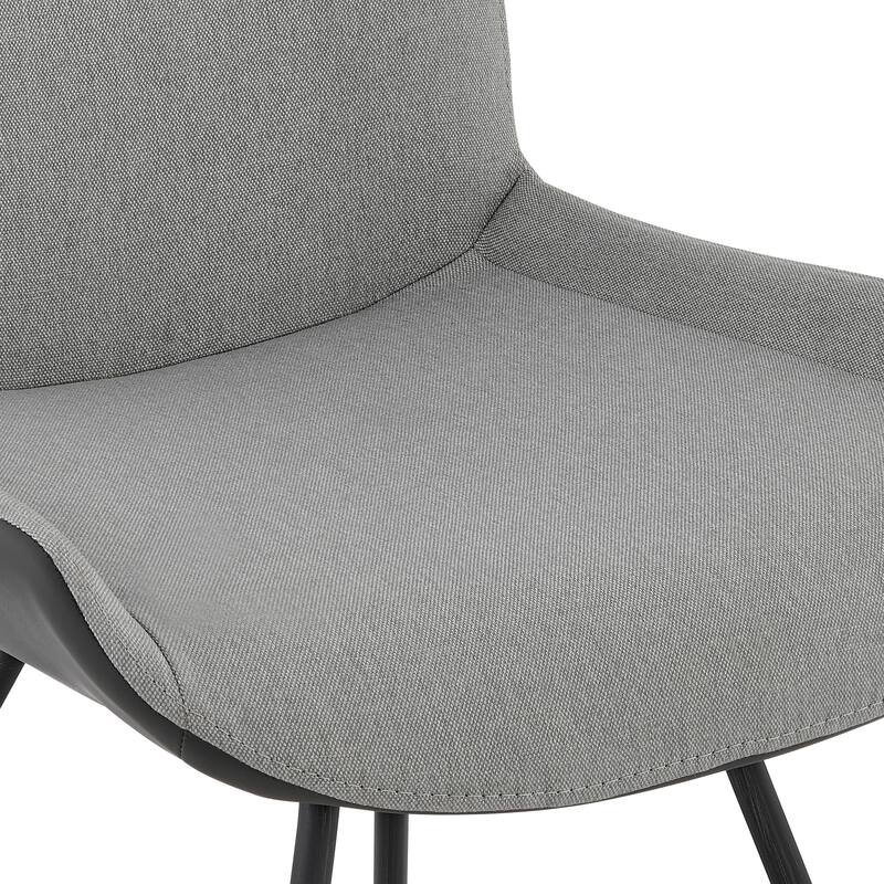 Coronado Mid-Century Dining Chair Set, Upholstered Set of 2 Dining Accent Chairs