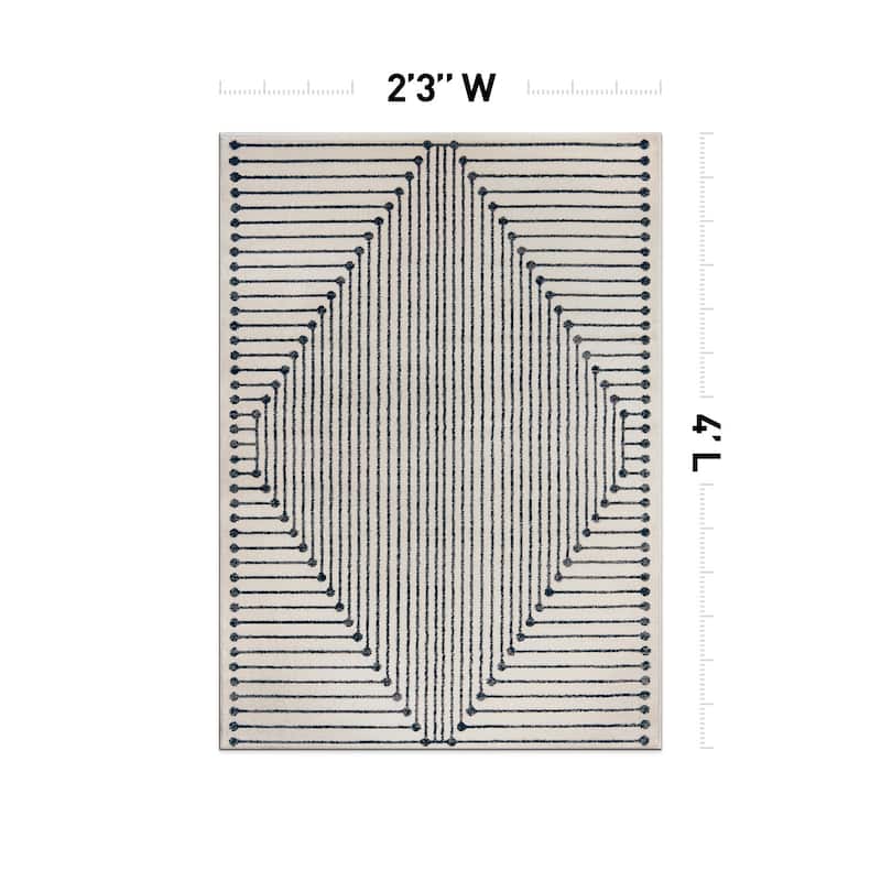 Bohemian Lines Area Rug