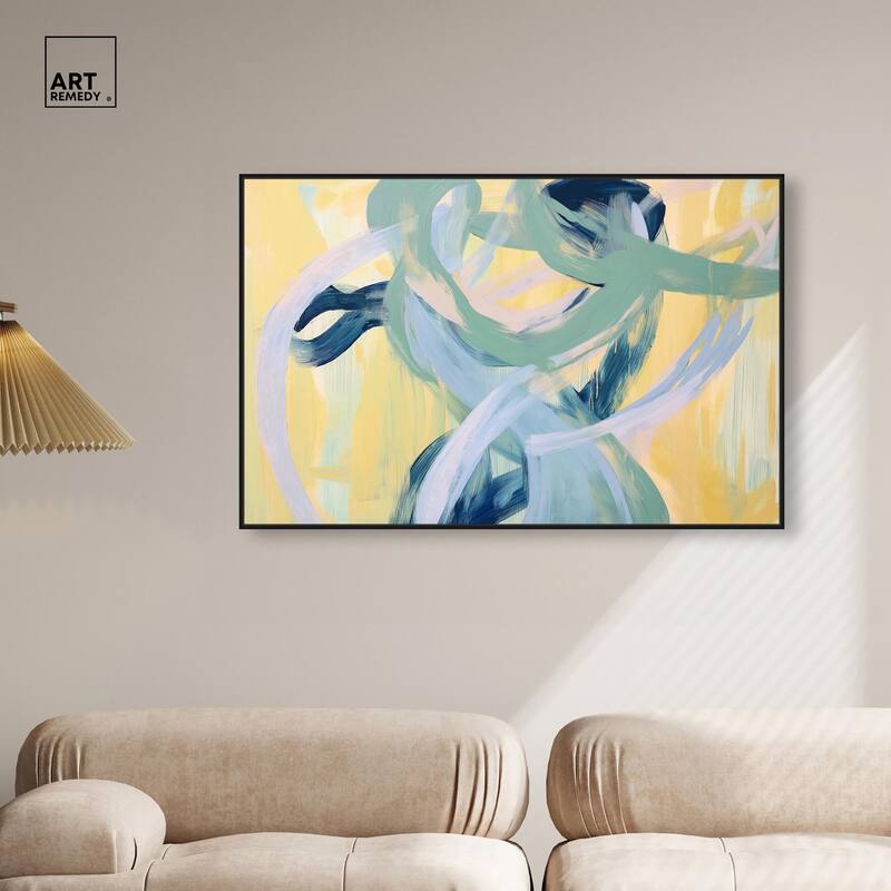 Entangled Embrace I Canvas by Art Remedy