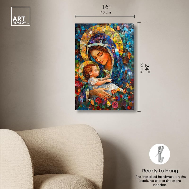 Glass Gospel II Canvas by Art Remedy, Gallery Wrapped