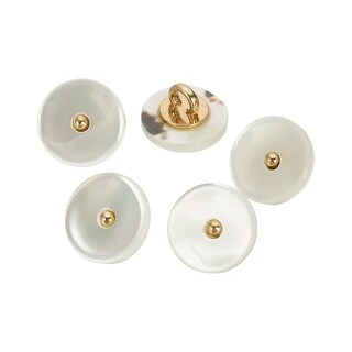 Shank Shell Button Natural Shell Buttons, Mother of Pearl Buttons Bowl Shaped Shell Shank ...
