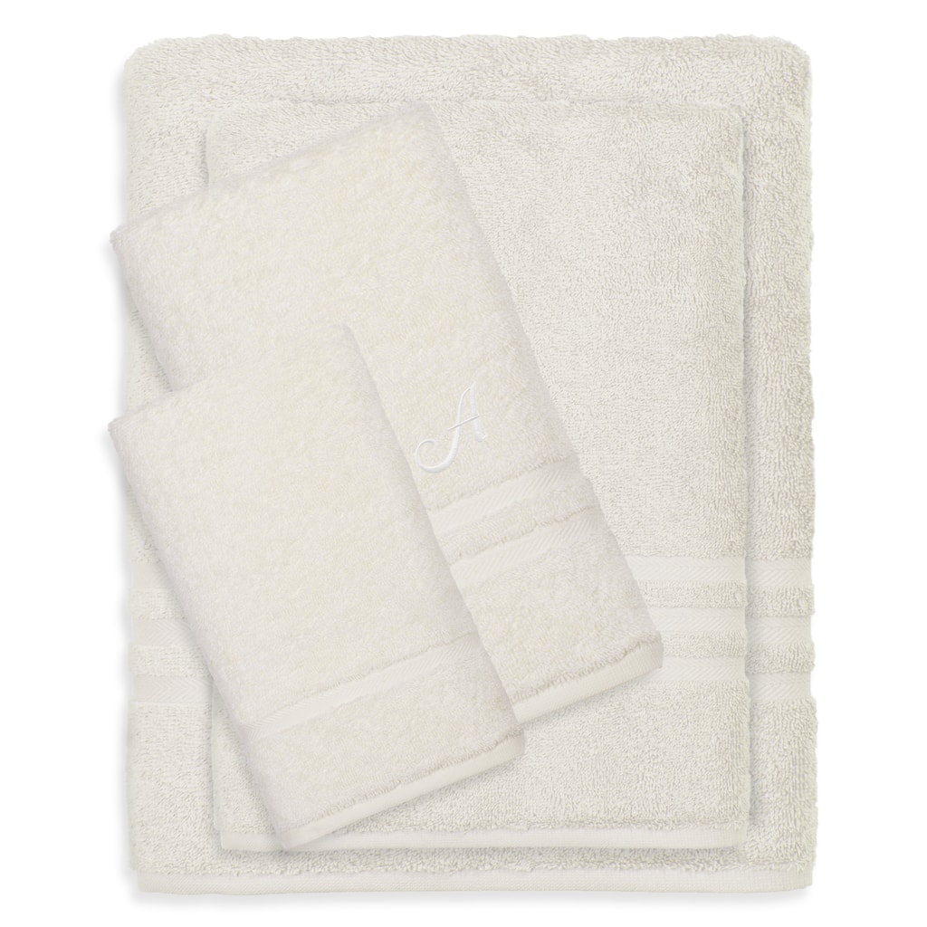 Authentic Hotel and Spa 100% Turkish Cotton 4PC Denzi Towel Set